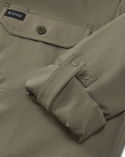Gauge LS Work Shirt | Asphalt