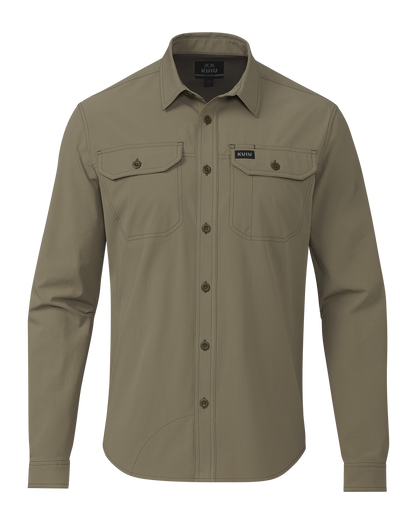Gauge LS Work Shirt | Khaki