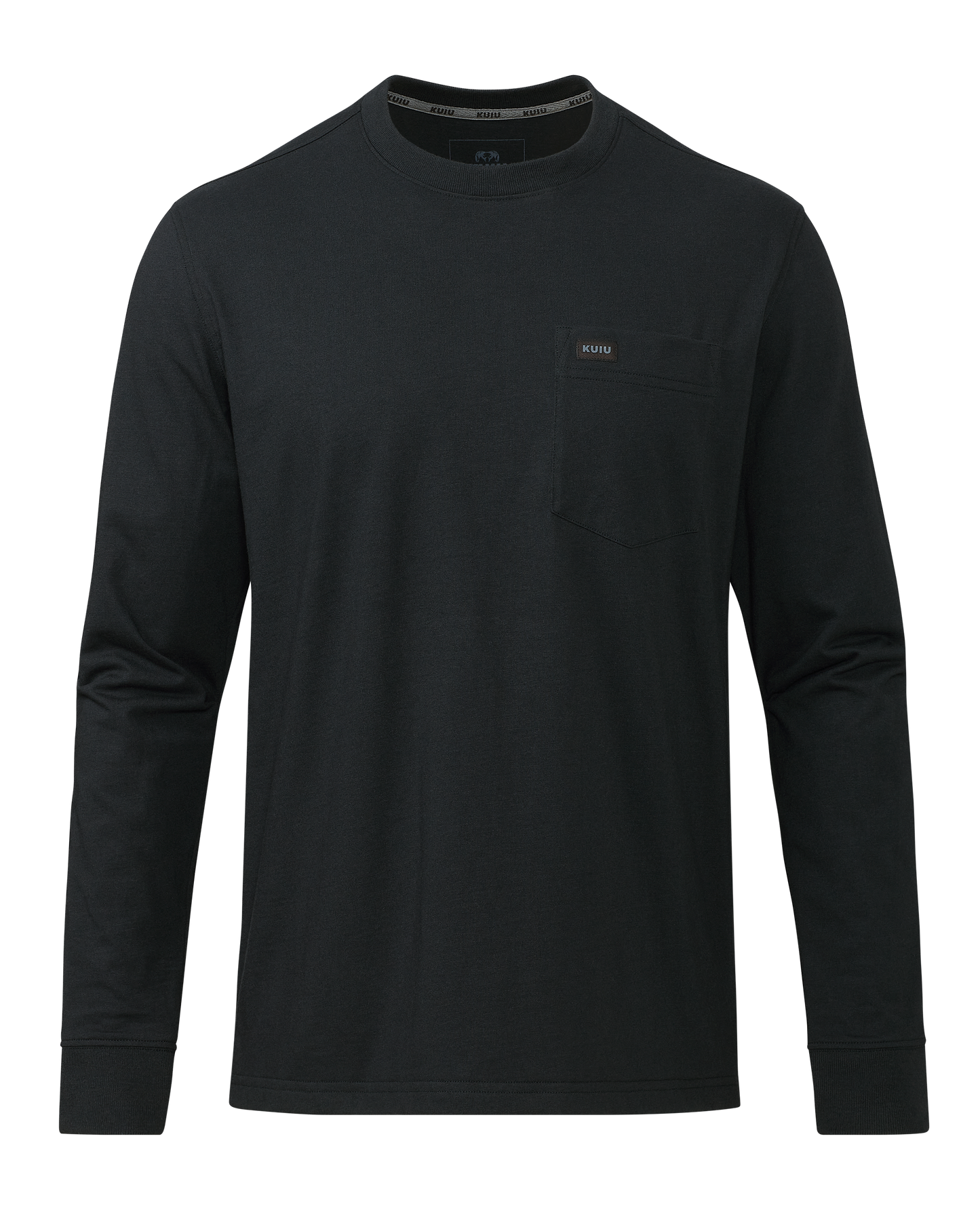 Workgrade LS Pocket Crew | Black