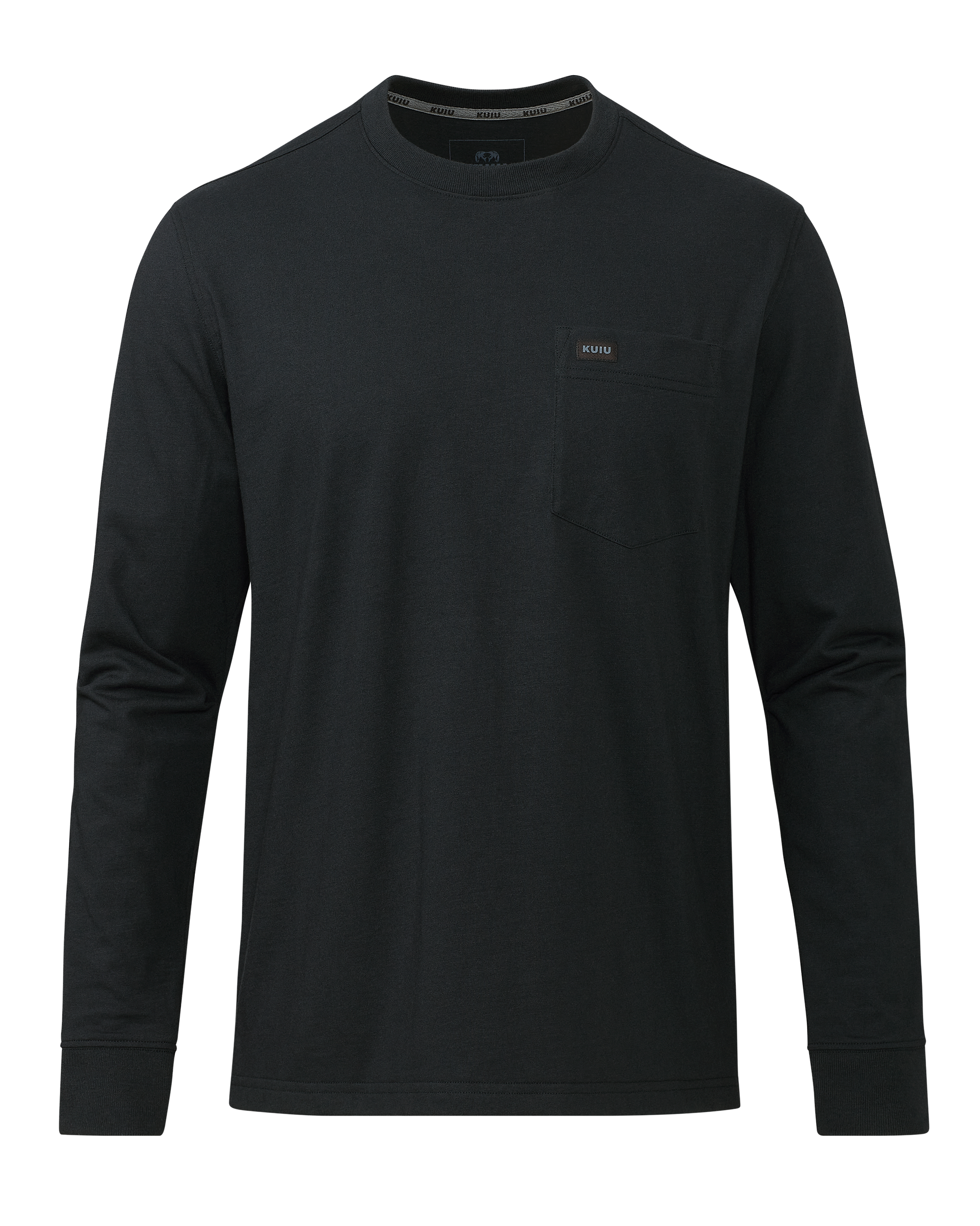 Workgrade LS Pocket Crew | Black