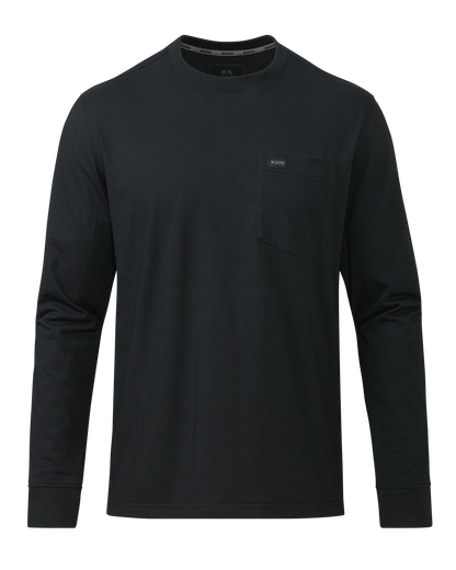 Workgrade LS Pocket Crew | Black
