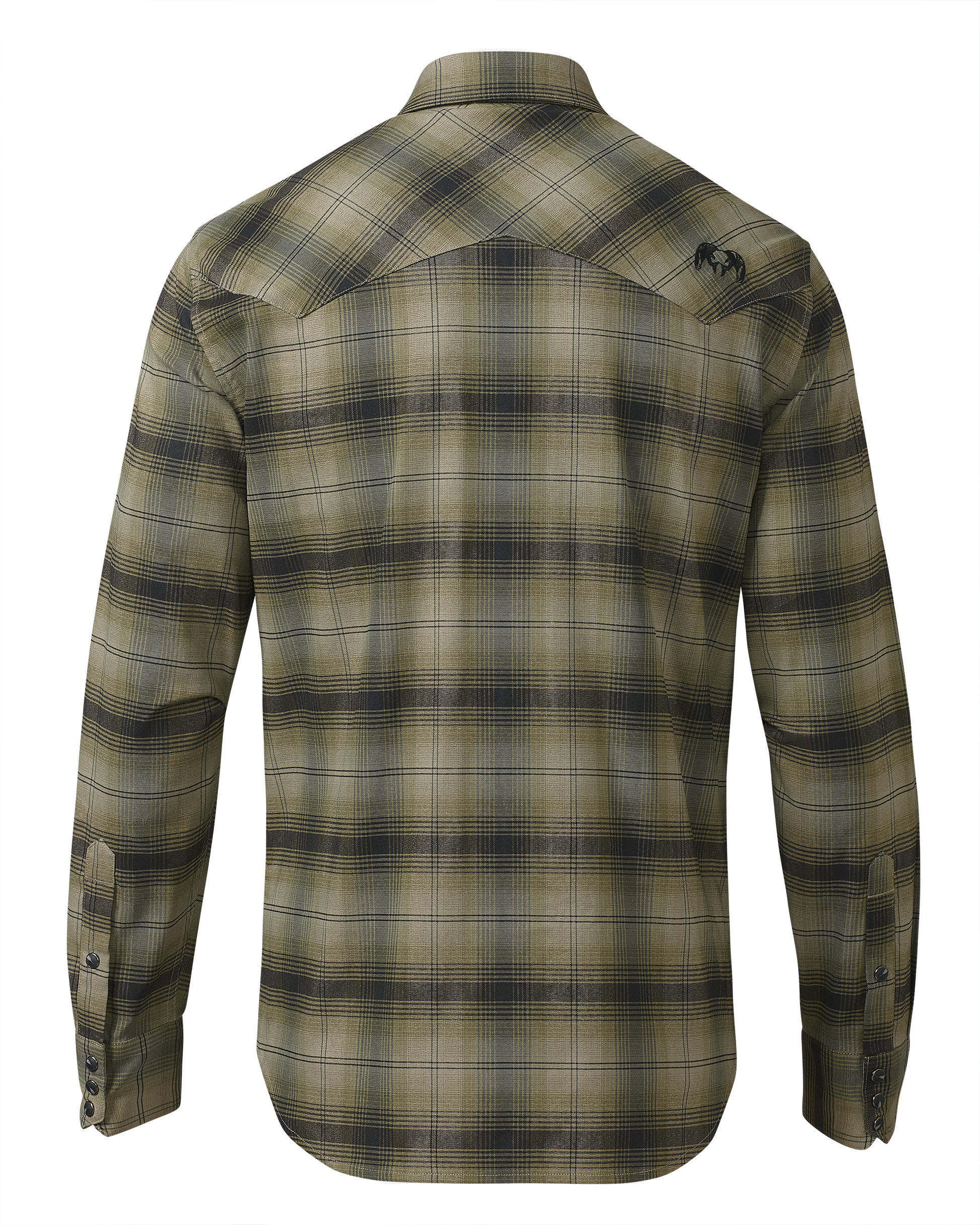 Laredo LS Shirt | Verde Ombre Plaid