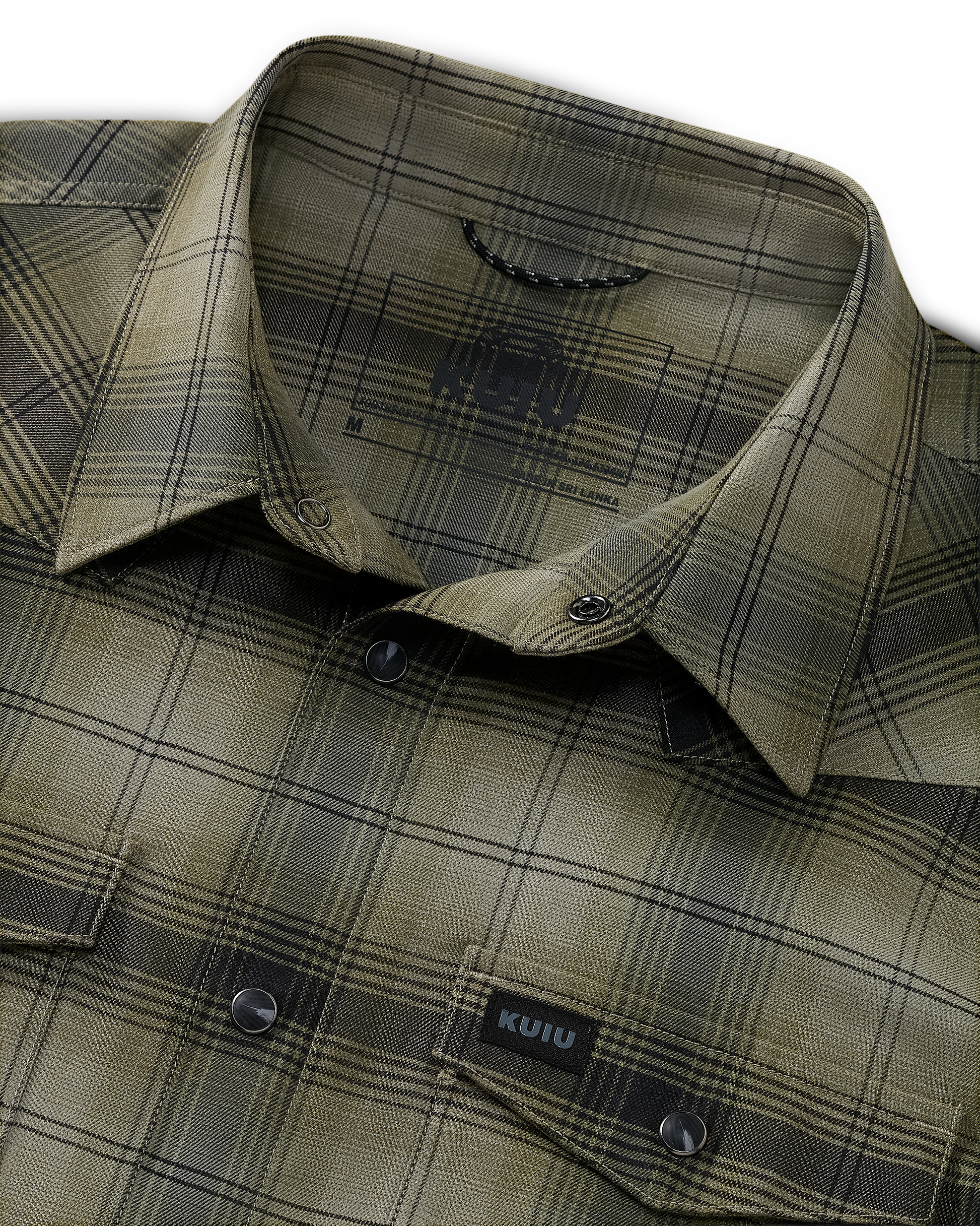 Laredo LS Shirt | Verde Ombre Plaid