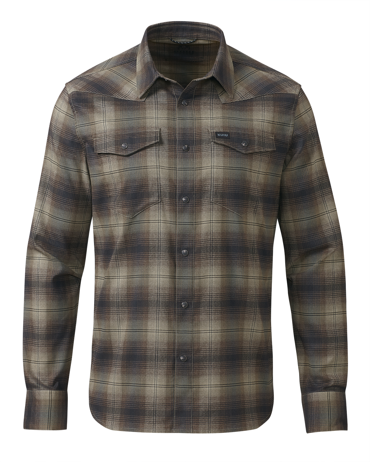 Laredo LS Shirt | Vias Ombre Plaid