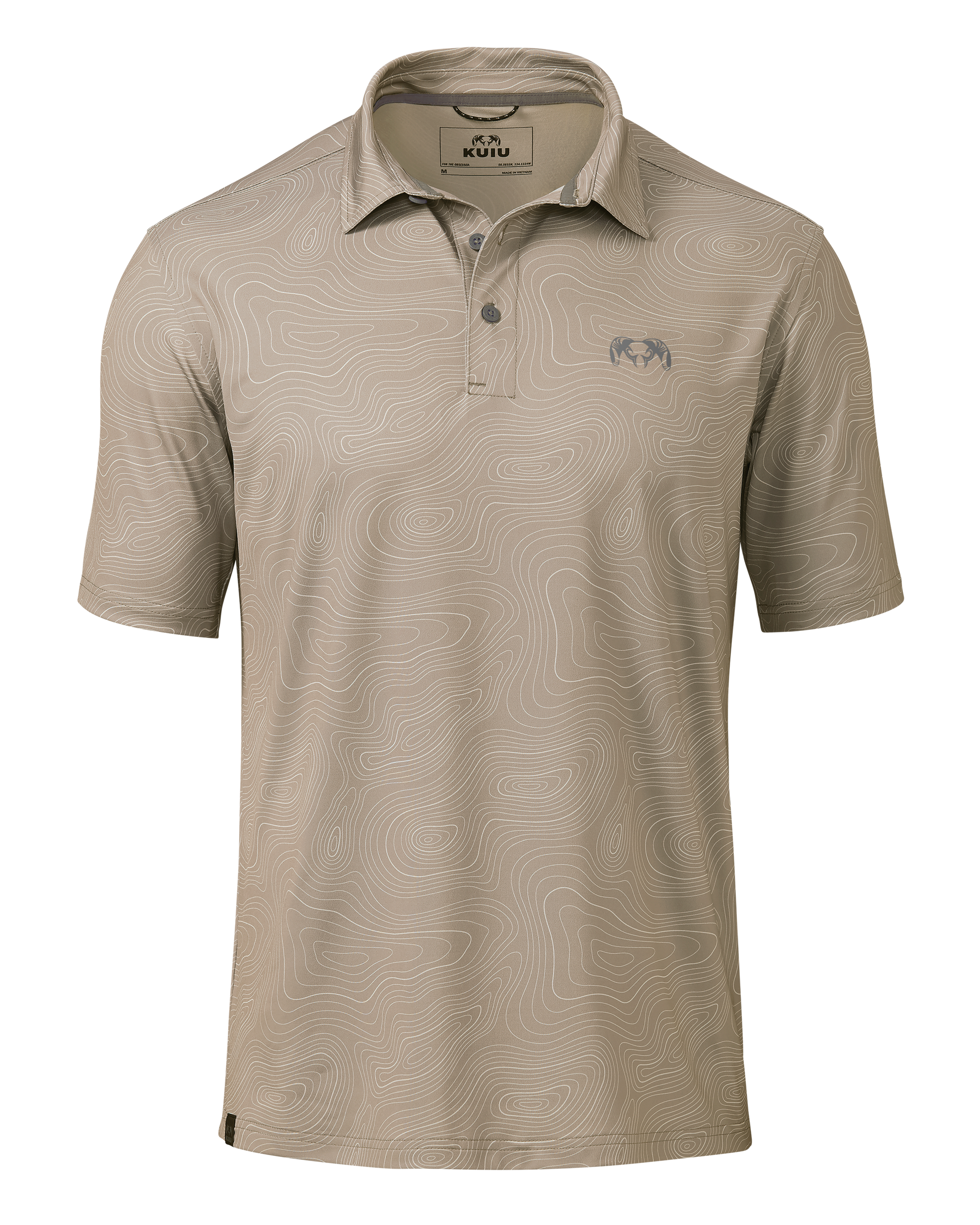 KUIU Performance Polo | Haze Topo