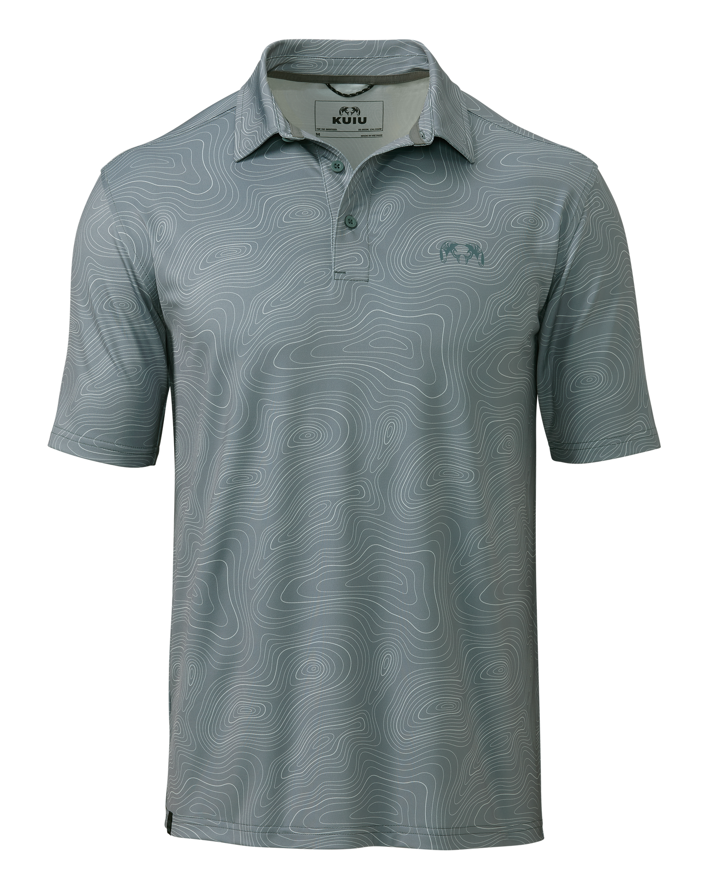 KUIU Performance Polo Topo | Slate Topo