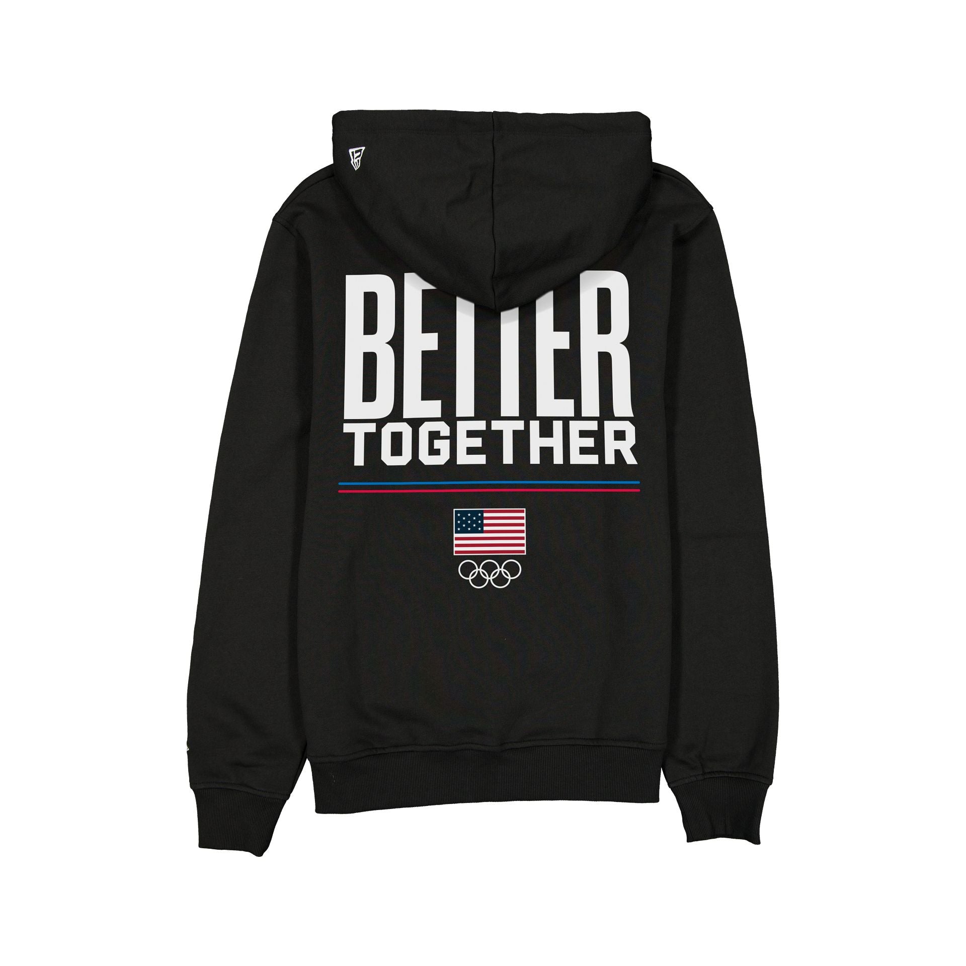 Team USA Winter Olympics Looney Tunes Black Hoodie