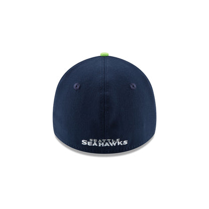 Seattle Seahawks Super Bowl LX Champions Banner 39THIRTY Stretch Fit Hat
