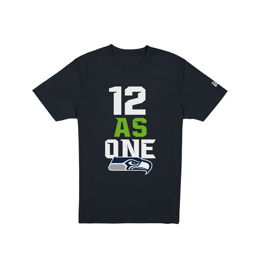 Seattle Seahawks 12 as One T-Shirt