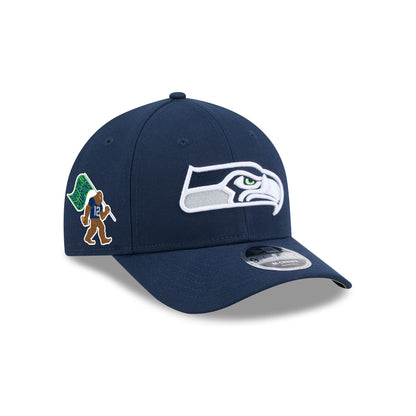 Seattle Seahawks Super Bowl LX Champions Sasquatch Sidepatch 9FORTY M-Crown Snapback Hat
