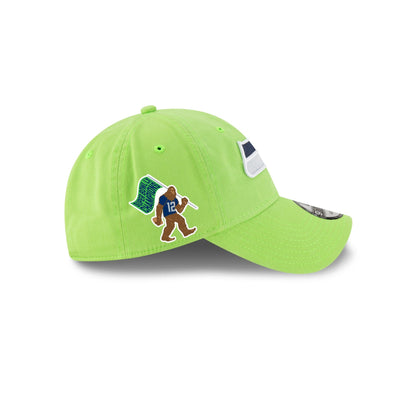 Seattle Seahawks Super Bowl LX Champions Sasquatch Sidepatch 9TWENTY Adjustable Hat