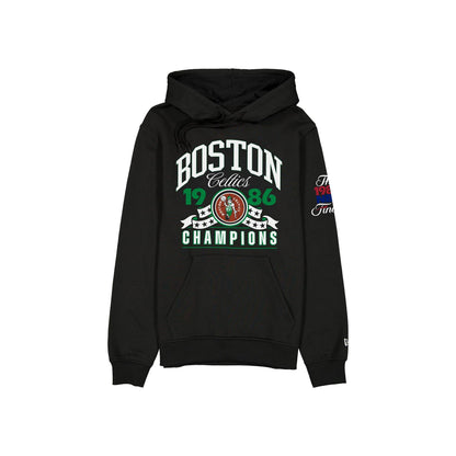 Boston Celtics Hardwood Classics 1986 Champions Black Hoodie