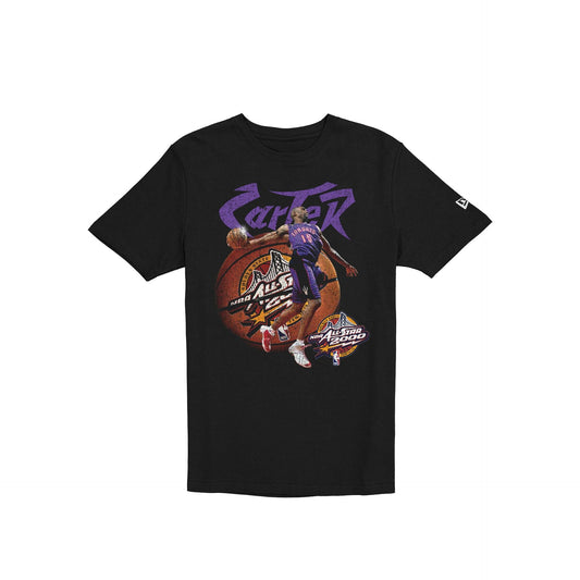 Toronto Raptors Hardwood Classics Vince Carter Black T-Shirt