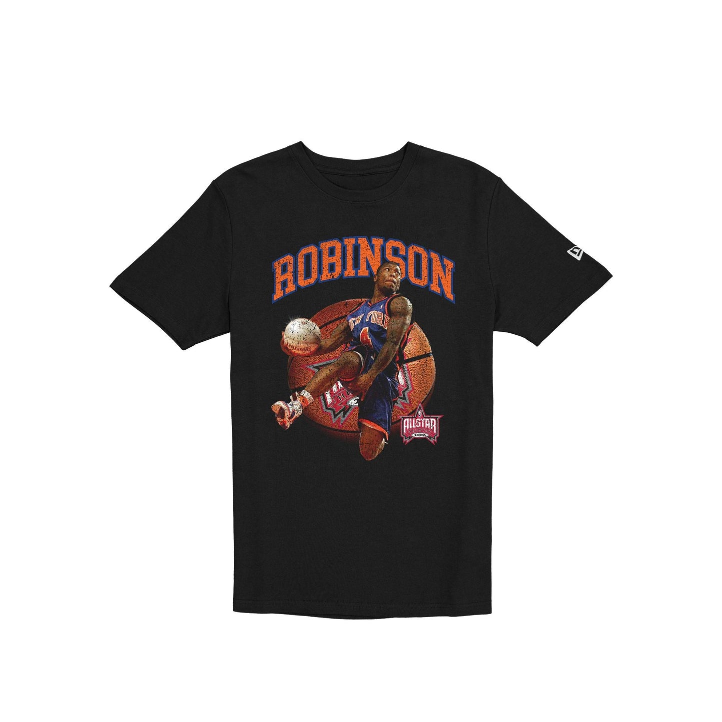 New York Knicks Hardwood Classics Nate Robinson Black T-Shirt