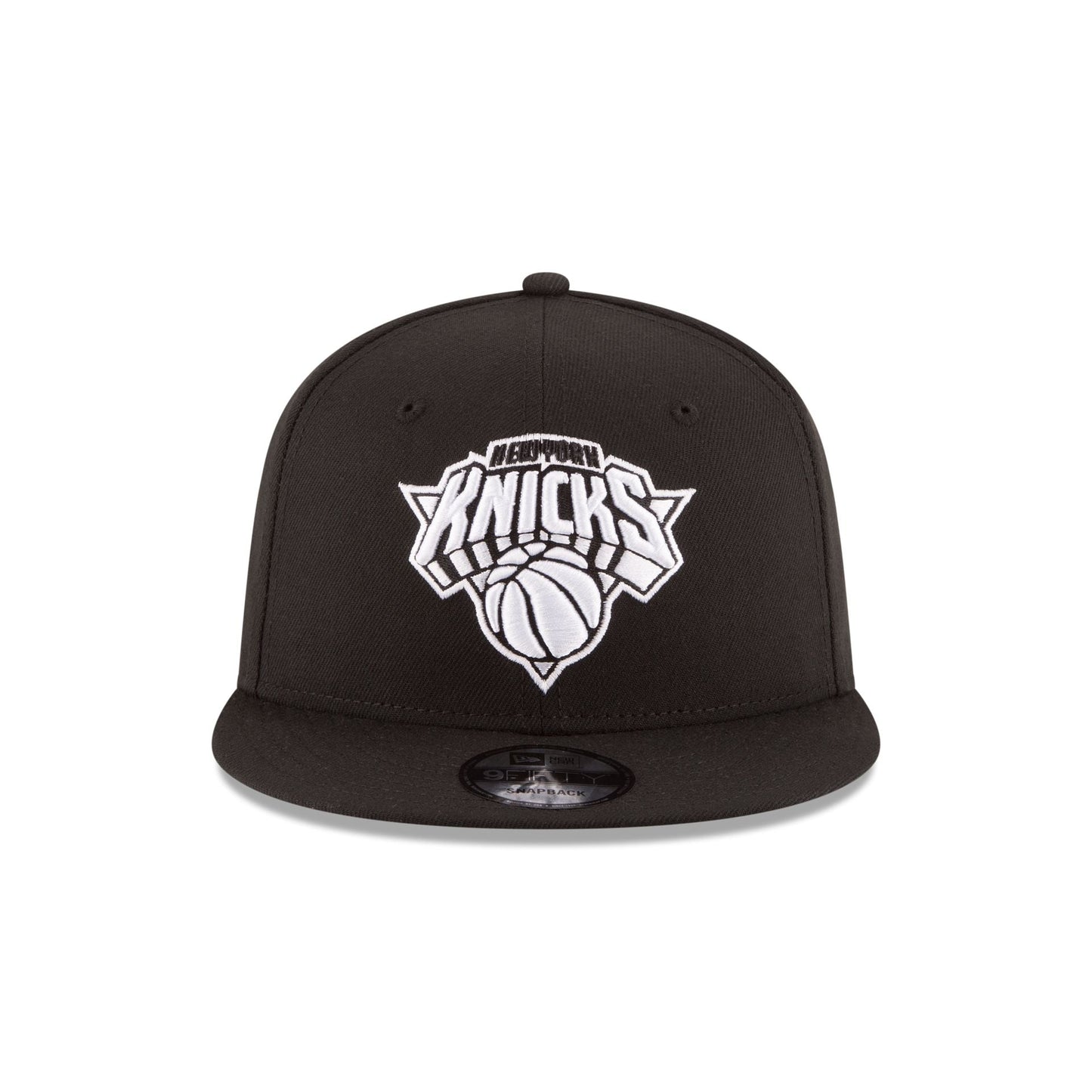 New York Knicks 2026 Champions Sidepatch Black & White 9FIFTY Snapback Hat