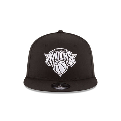 New York Knicks 2026 Champions Sidepatch Black & White 9FIFTY Snapback Hat