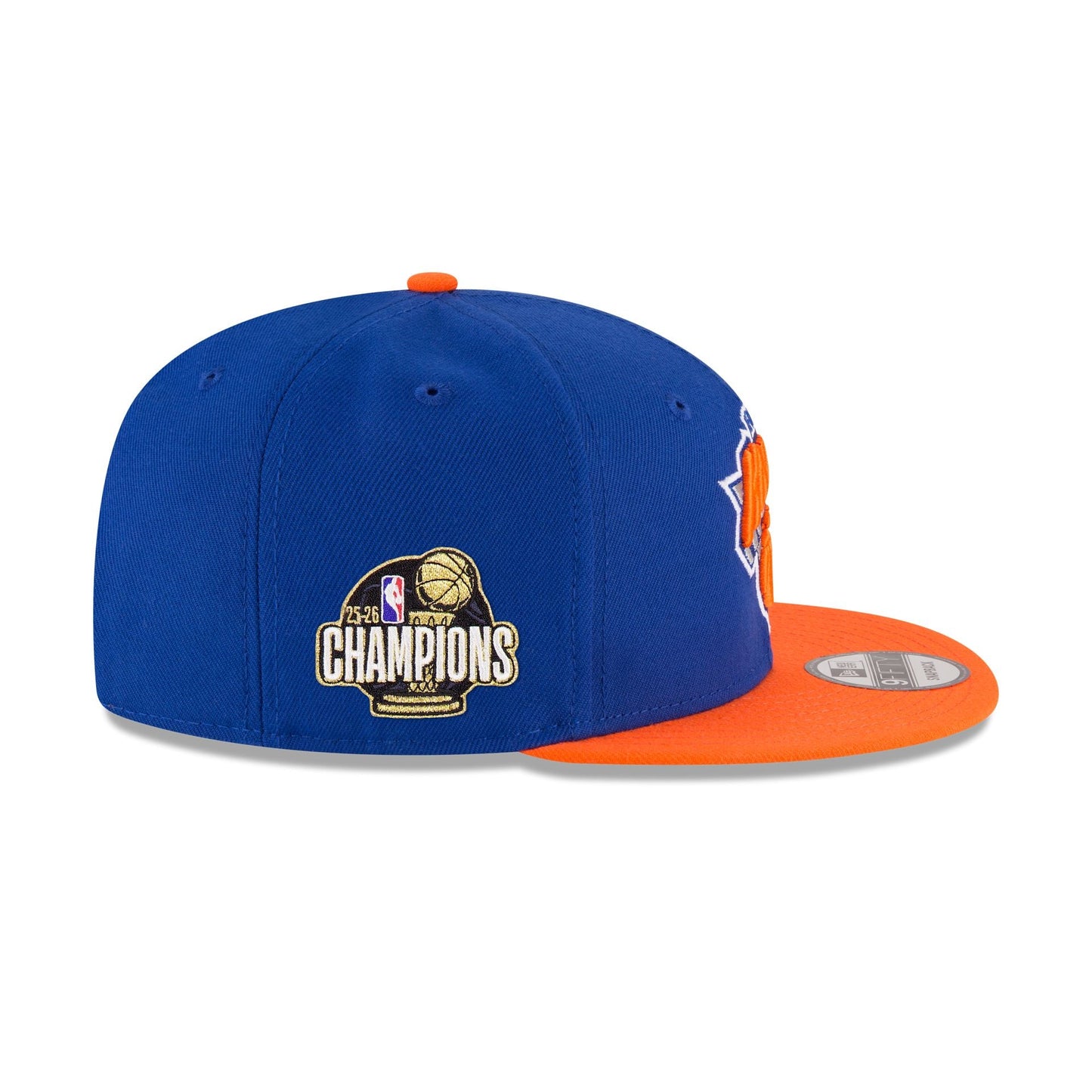 New York Knicks 2026 Champions Sidepatch Two Tone 9FIFTY Snapback Hat