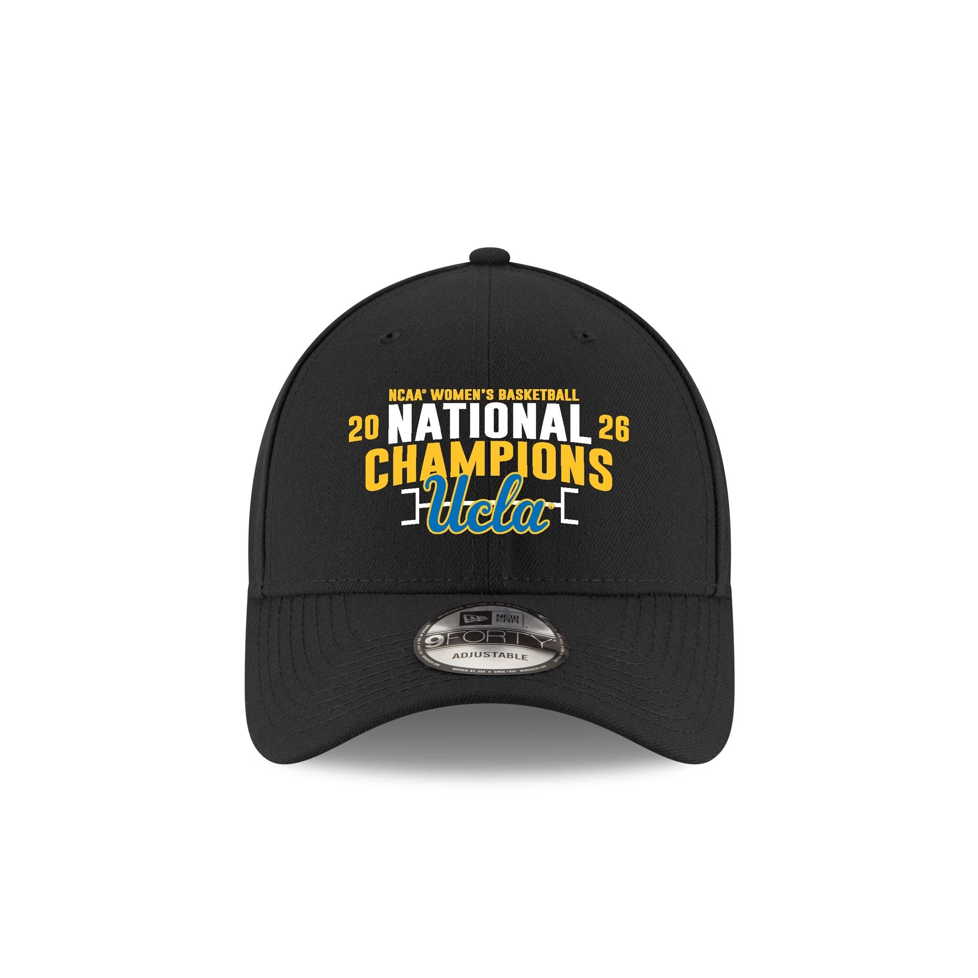 UCLA Bruins 2026 NCAA Women's Basketball National Champions 9FORTY Adjustable Hat