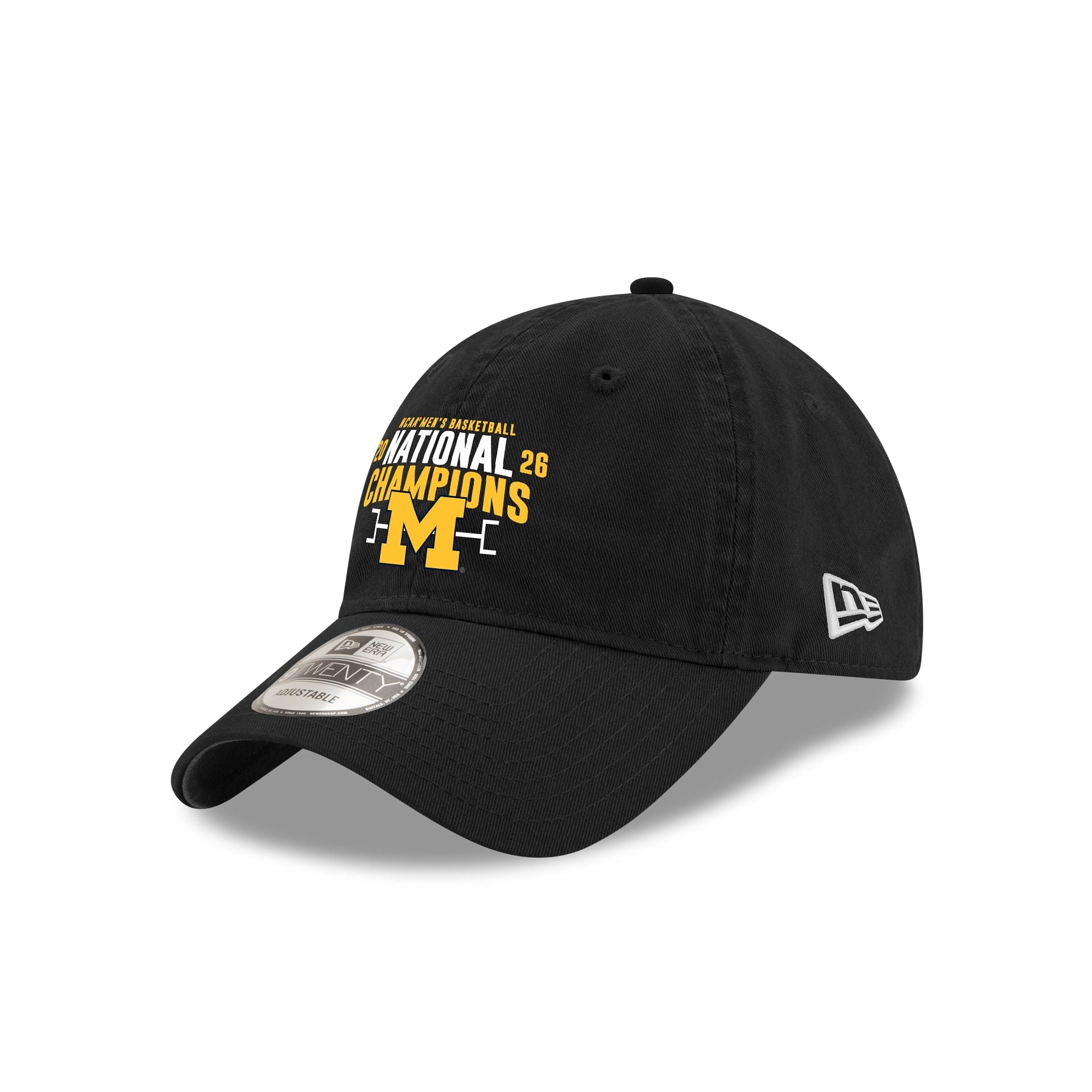 Michigan Wolverines 2026 NCAA Men's Basketball National Champions 9TWENTY Adjustable Hat