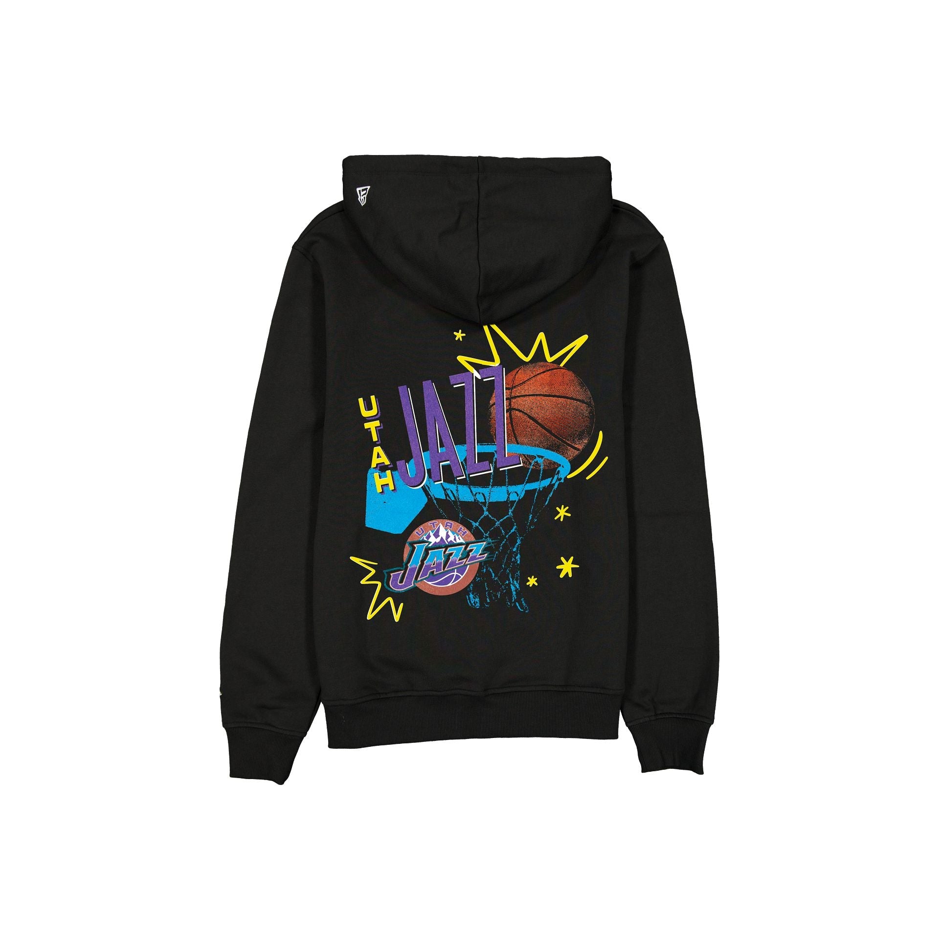 Utah Jazz Hardwood Classics 90s Hoodie