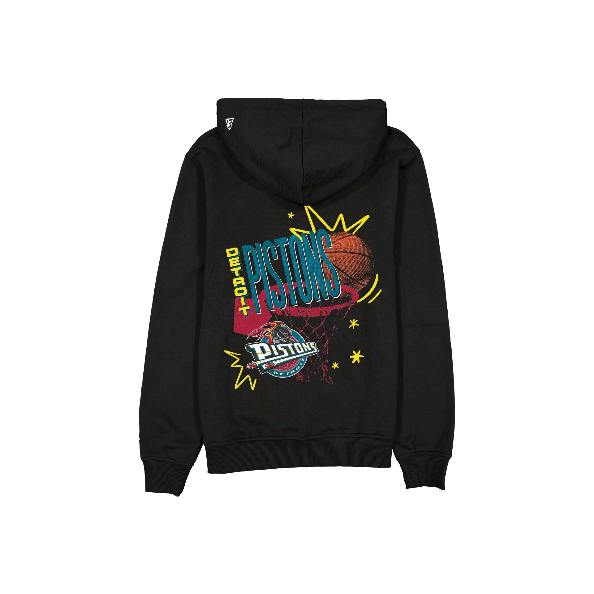 Detroit Pistons Hardwood Classics 90s Hoodie