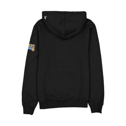 Philadelphia 76ers Hardwood Classics 2000s Multi Logos Hoodie