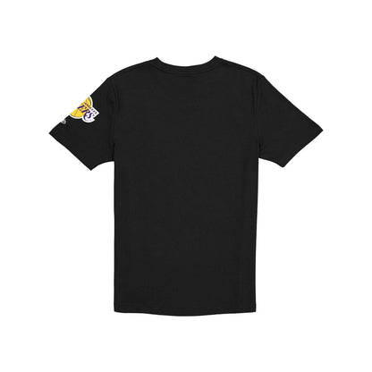 Los Angeles Lakers Hardwood Classics 2000s Multi Logos T-Shirt