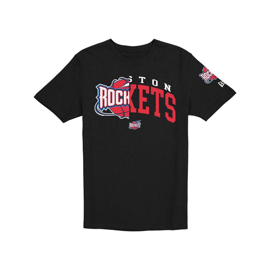 Houston Rockets Hardwood Classics 2000s Multi Logos T-Shirt
