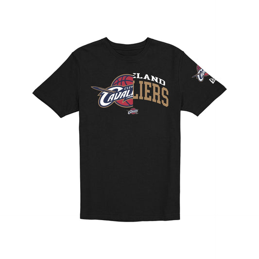 Cleveland Cavaliers Hardwood Classics 2000s Multi Logos T-Shirt