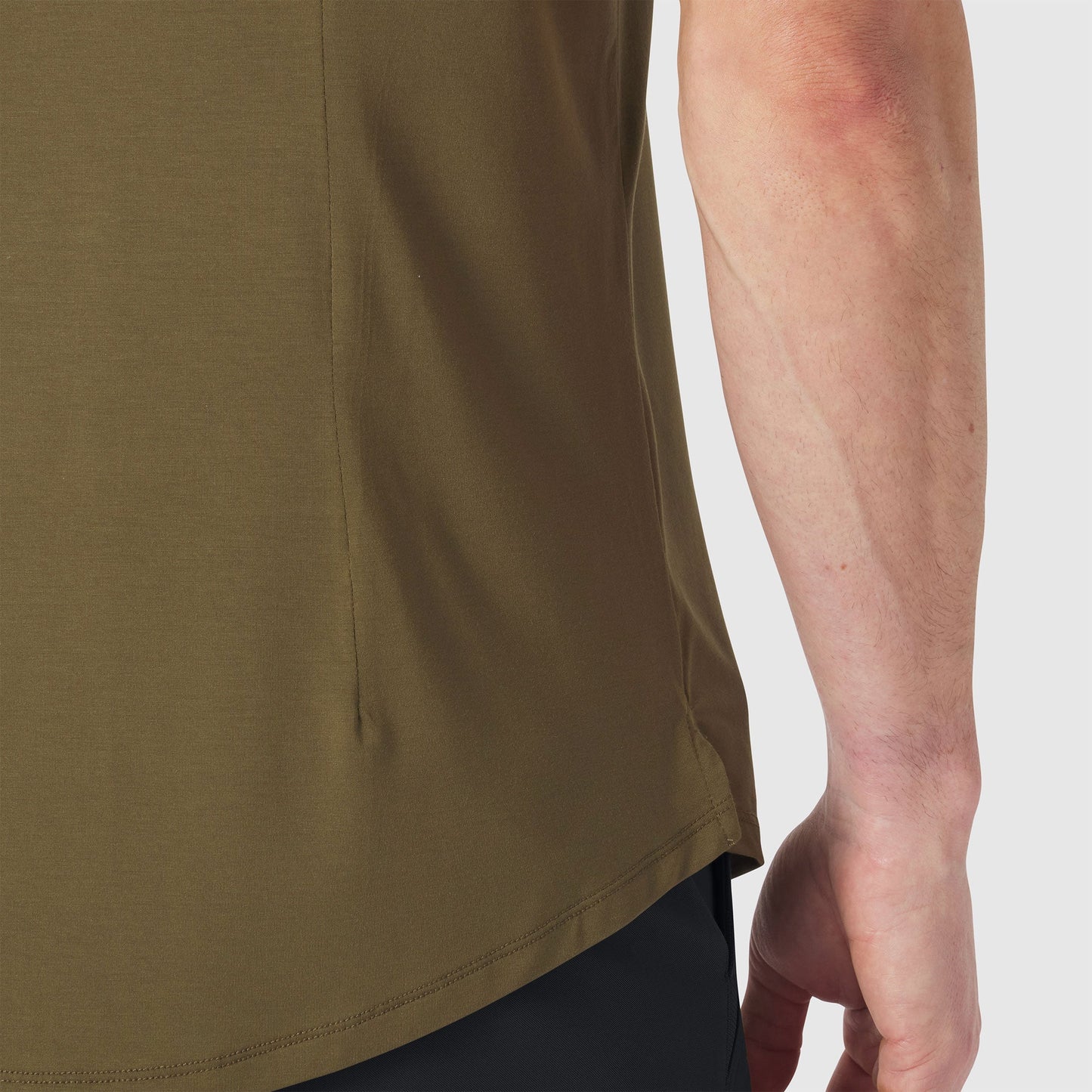 Anytime Tee -- Olive Green