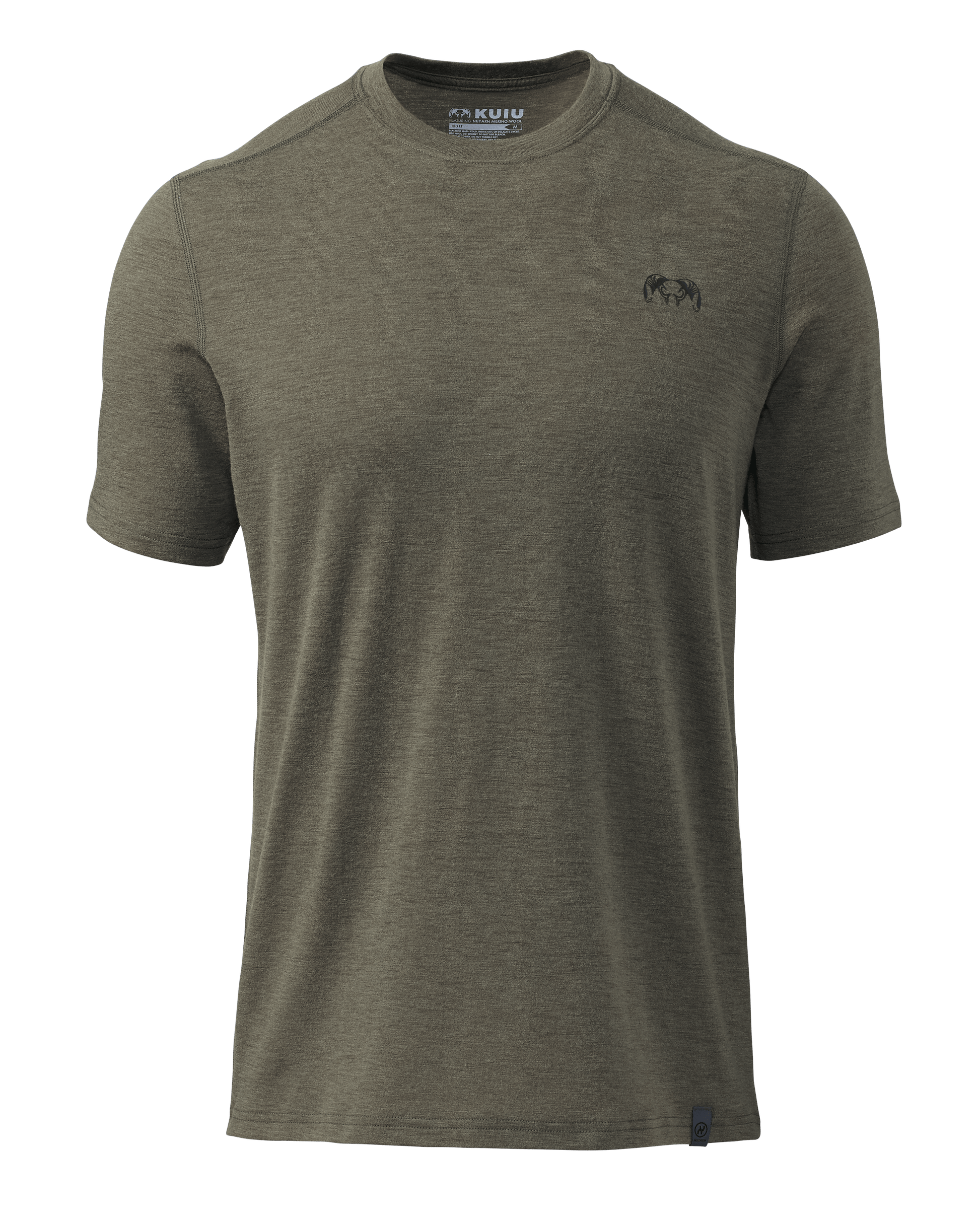 ULTRA Merino 120 LT SS Crew-T | Ash