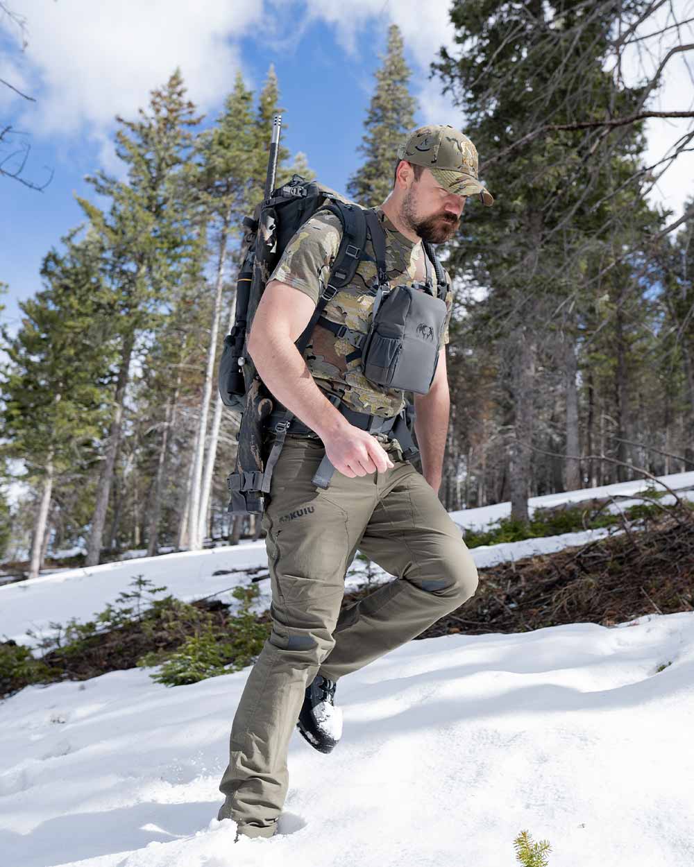 ULTRA Merino 120 LT SS Crew-T | Ash