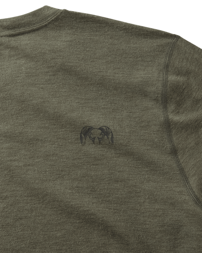ULTRA Merino 120 LT LS Crew-T | Ash