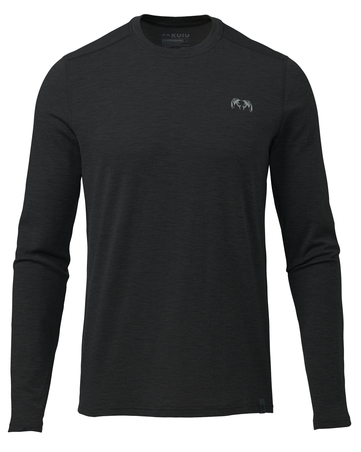 ULTRA Merino 120 LT LS Crew-T | Black