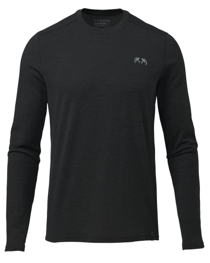 ULTRA Merino 120 LT LS Crew-T | Black