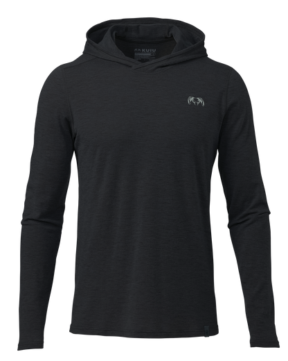 ULTRA Merino 120 LT LS Hoodie | Black