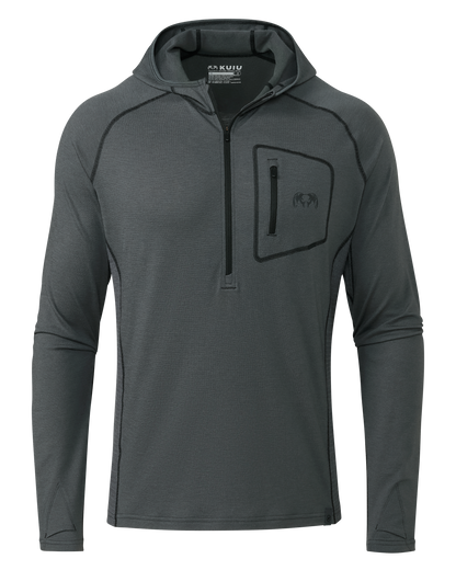 ULTRA Merino 145 Zip-T Hunting Hoodie | Gunmetal