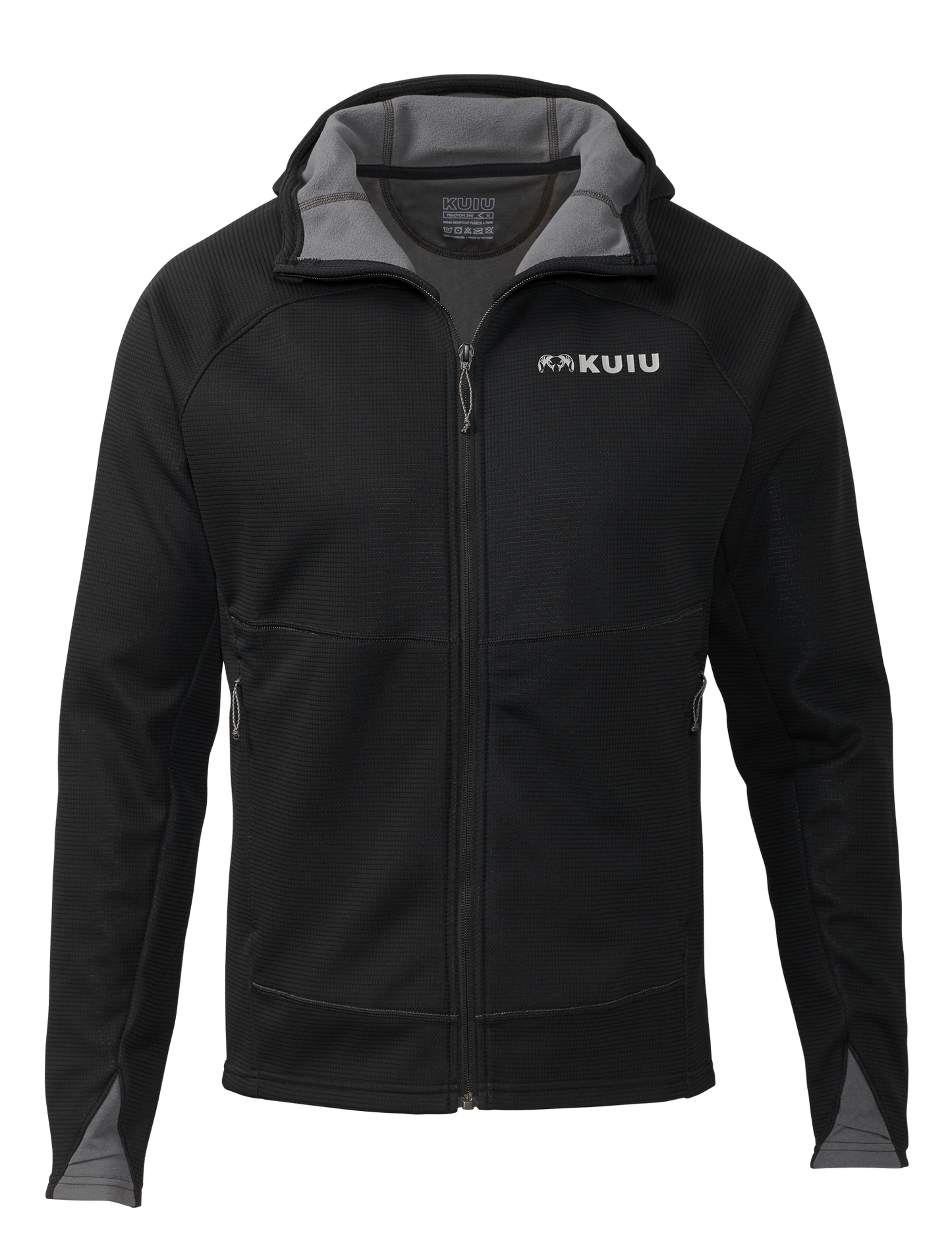 Peloton 240 Full Zip Hoodie | Black