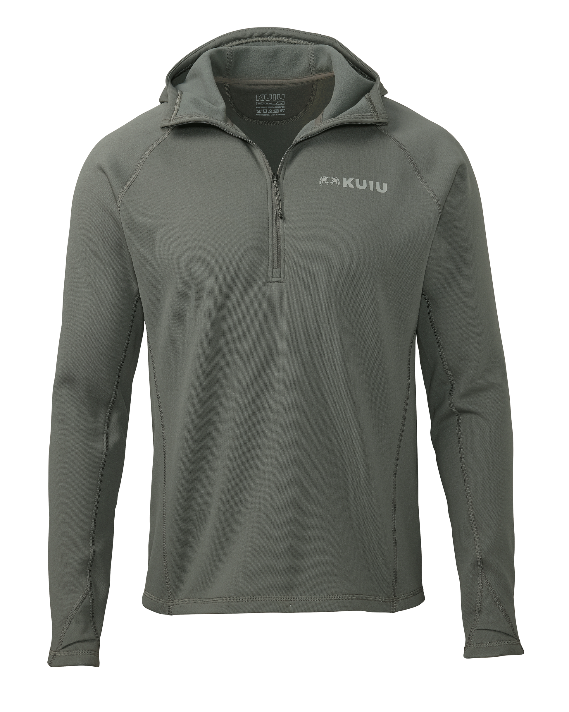 Outlet Peloton 200 Zip-T Hoodie | Stone