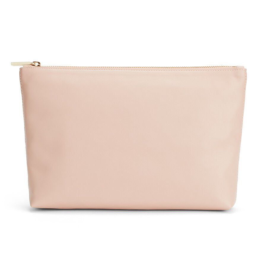 Medium Leather Zipper Pouch