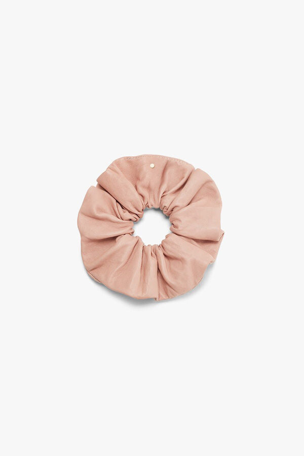Leather Scrunchie