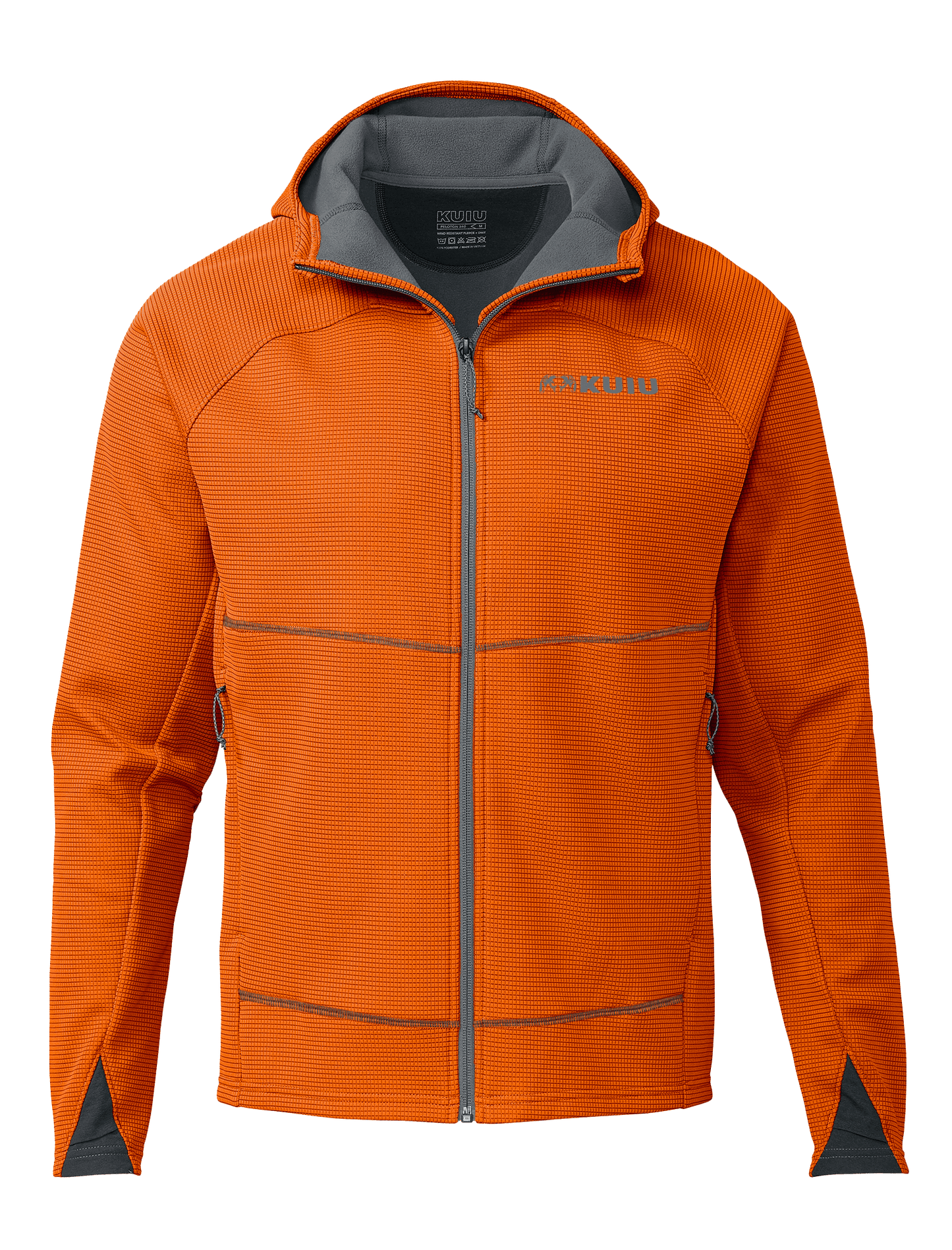 Peloton 240 Full Zip Hoodie | Blaze Orange