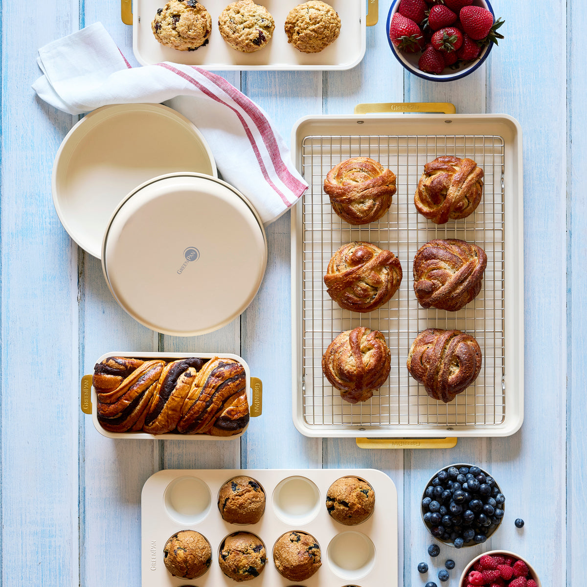 Reserve Bakeware 7-Piece Set | Cream