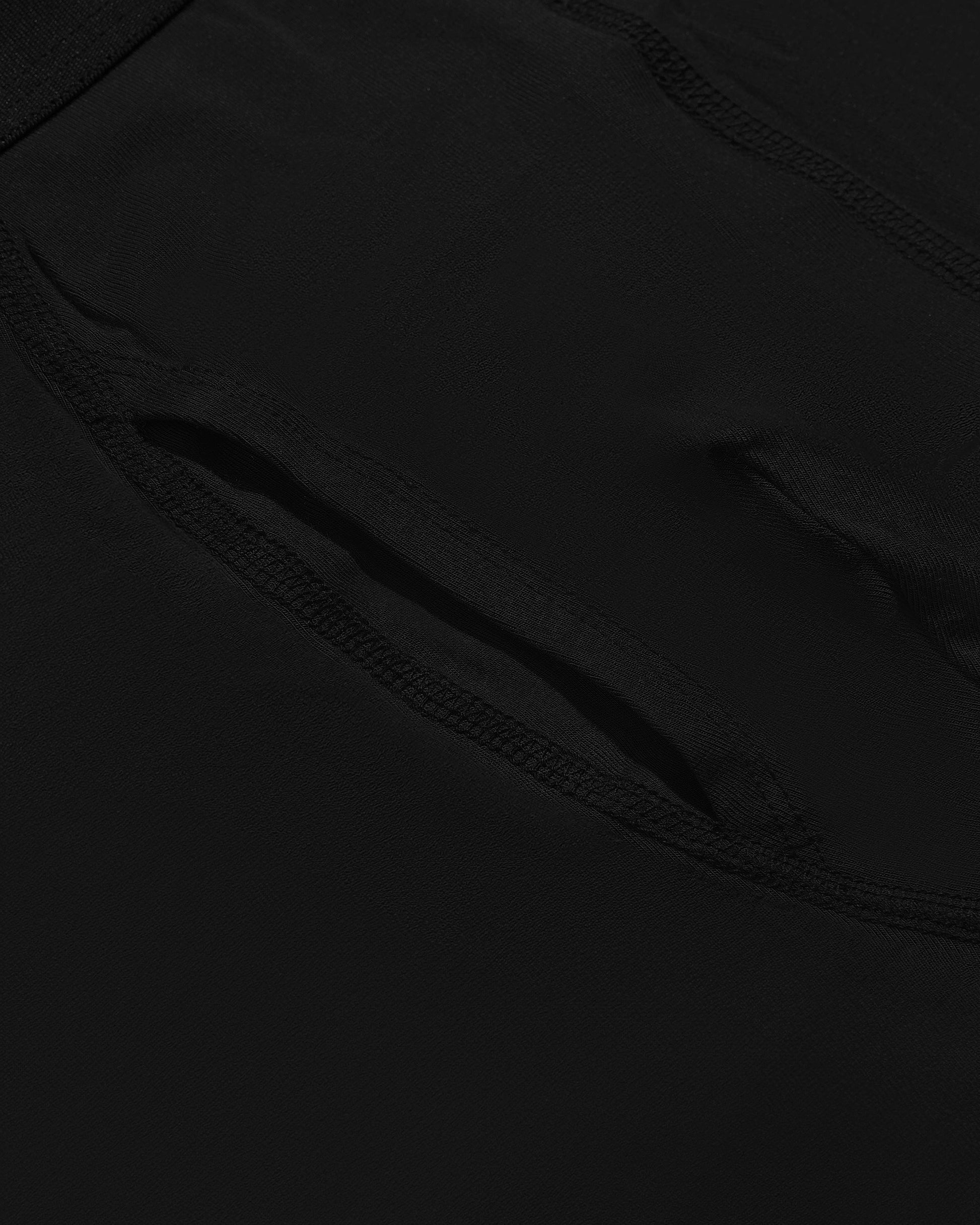 Black Boxer Briefs W/ Fly 3-Pack
