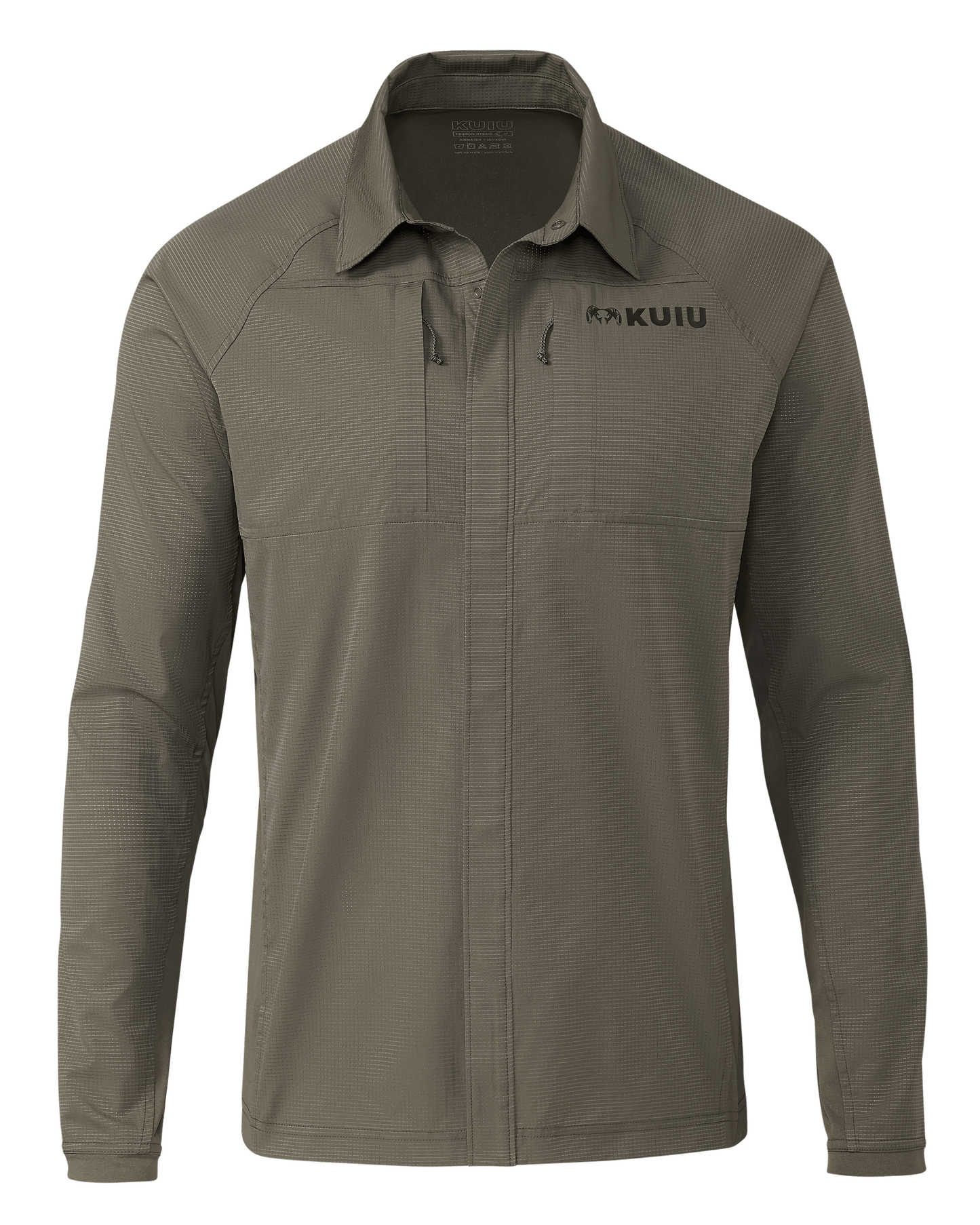 Tiburon Hybrid Snap Shirt | Ash