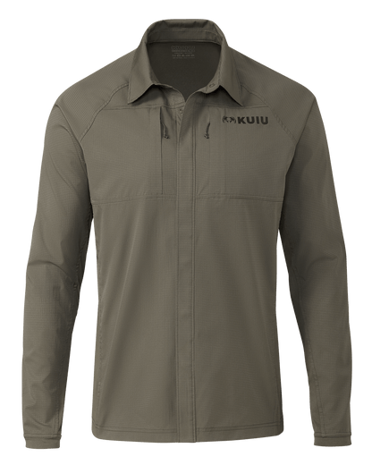 Tiburon Hybrid Snap Shirt | Ash