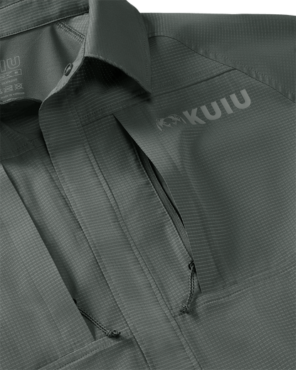 Tiburon Hybrid Snap Shirt | Stone