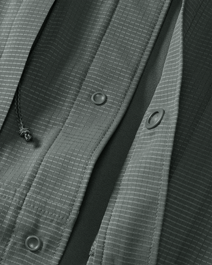 Tiburon Hybrid Snap Shirt | Stone