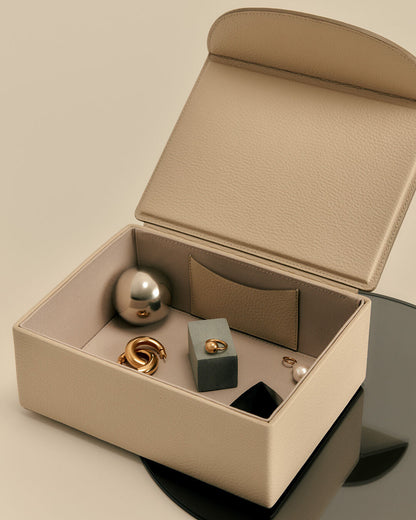 Leather Organizer Box