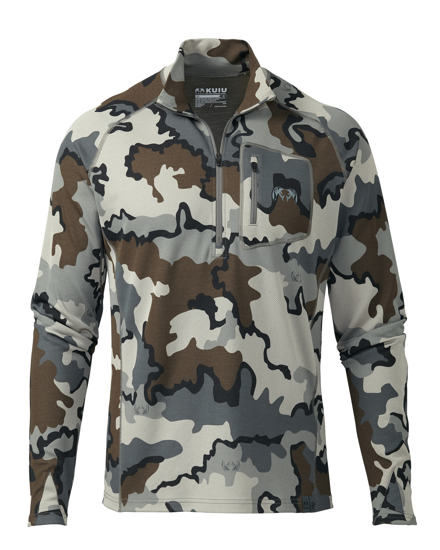 PRO Merino 200 Zip-T | Vias